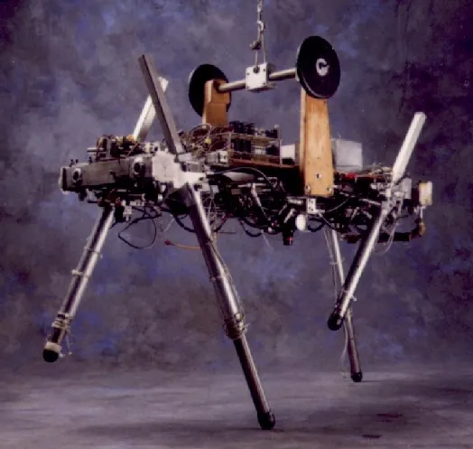 MIT Leg Lab 在 1984—1987 年研究的四足机器人